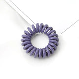 High Elasticity Telephone Coil Hairbands Women Spiral Hair Ties Girl Hair Ring Rope Solid Color Hair Accessories Ponytail Holder