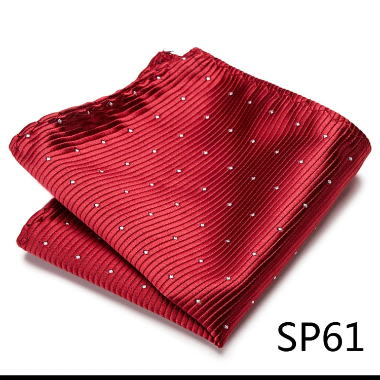 High Grade 2023 New Style Hot sale Silk Handkerchief Black Suit Accessories Solid Men Abraham Lincoln's birthday Pocket Square
