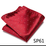 High Grade 2023 New Style Hot sale Silk Handkerchief Black Suit Accessories Solid Men Abraham Lincoln's birthday Pocket Square