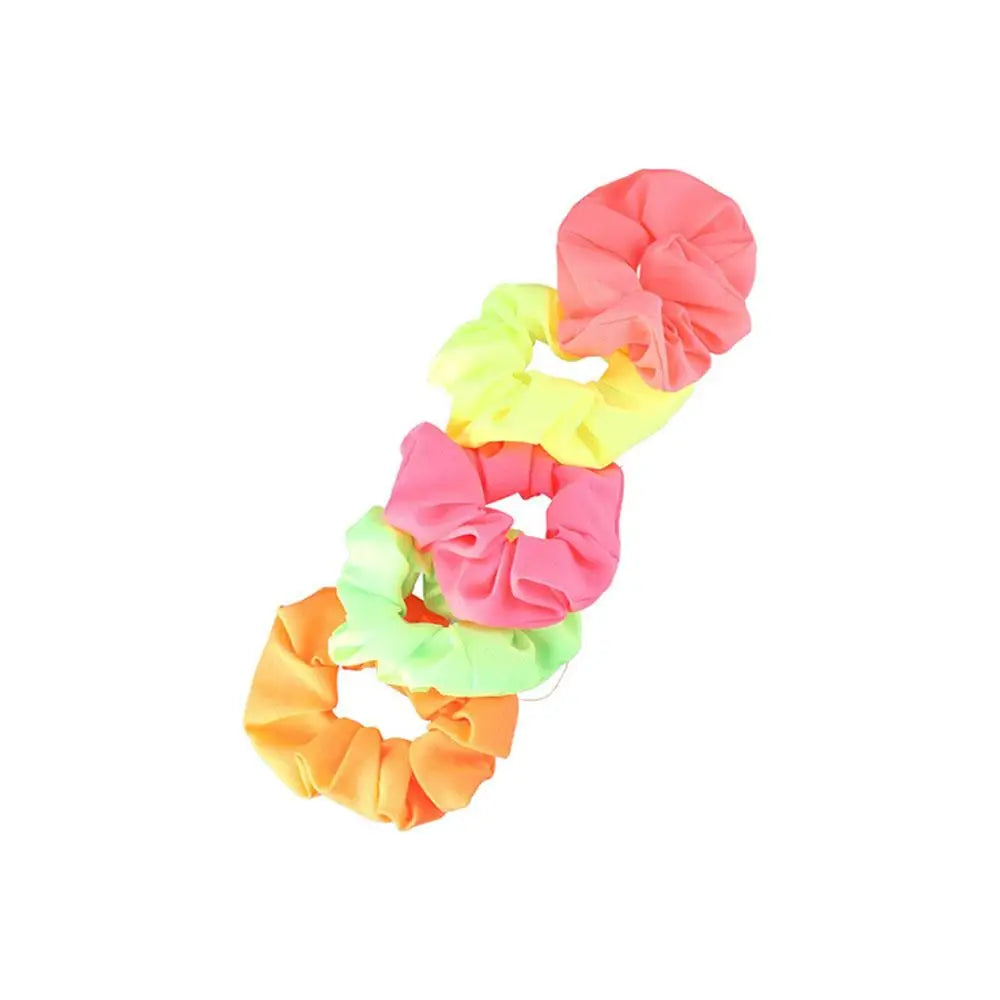 Elastic Neon Colour Scrunch Hair Ties Hair Accessories Headwear Hair Rope
