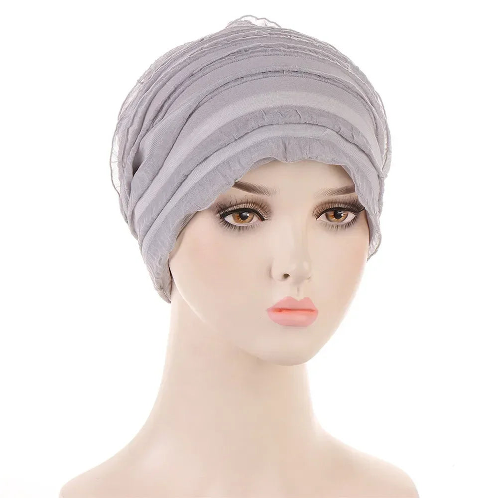 Women Men Sleeping Hat Baggy Beanie Satin Lined Night Unisex Sleep Cap Hair Care Bonnet Hair Loss Nightcap Pullover Hat Headwear