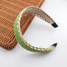 Fashion Headband Women Hair Bands Broadside Wool Raffia Cross Knot Headbands Girls Hair Band Hair Accessories Headwear