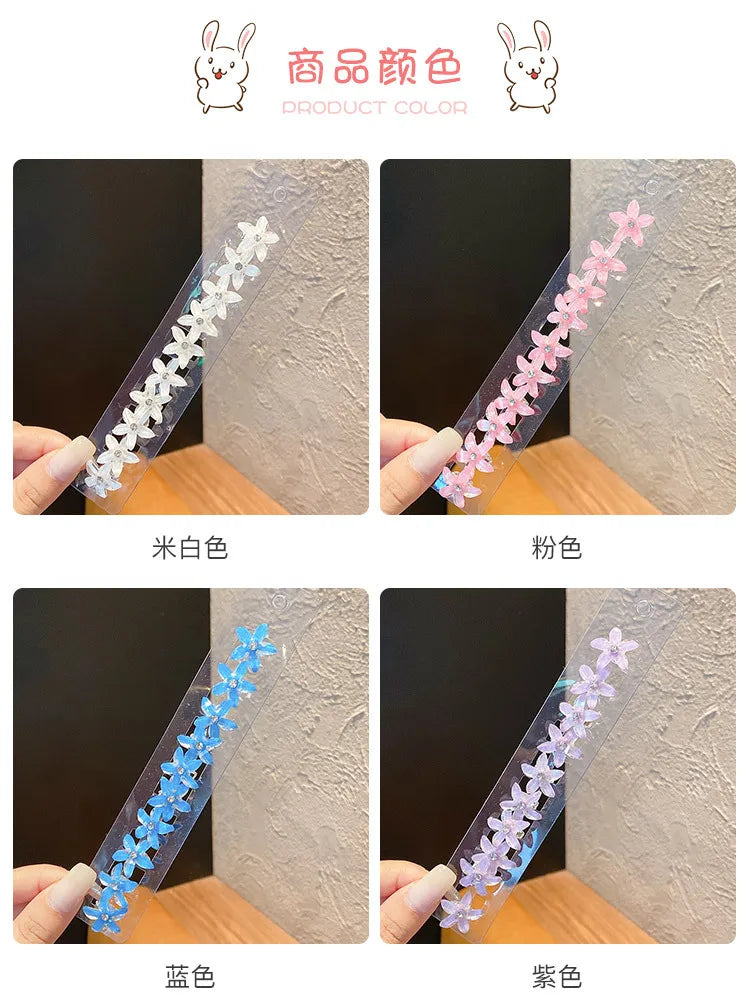 Hair Accessories Clip Pinzas Para El Cabello Butterfly Bands Girls Cheveux Korean Kids Fashion Cute Mollette Capelli Hairclips