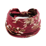 Bohemian Wide Cotton Stretch Headbands Women Headwrap Turban Headwear Bandage Hairbands Bandana Wide Headbands Hair Accessories