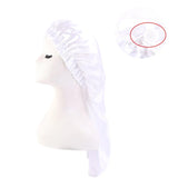 Unisex Elastic Bonnet Long Hair Sock Dreadlock Braids Cap Sleep Hats Head Wrap Turban Night Cap Hair Care Nightcap for Women Men