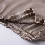 Luxury Comfortable Solid100% Real Silk Long Nightcap Hair Care Perm Beauty Sleeping Hat