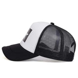 Five-Pointed Star Printed Baseball Net Caps Spring and Summer Outdoor Adjustable Casual Hats Sunscreen Hatcreen Hat