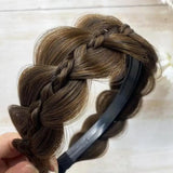 Headbands For Women Wide Fishbone Braids Hairbands Handmade Retro Head Hoop Hair Styling Headwear Accessorie Fashion Braids Hair