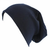 Unisex Men Women Beanie Cotton Night Sleep Cap Bonnet Chemo Hat Headwear Turban Baggy Hair Care Nightcap Pullover Hat Solid Colo