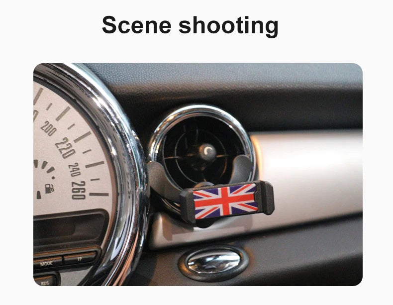 Car Air Vent Outlet Phone Holder For MINI Cooper F54 F55 F56 F57 R55 R56 R57 R60 R50 R52 R53 Car Mount Accessories ﻿