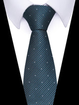 100% Silk Brand Purple Tie Men Necktie High Quality Mix Colors Silk 7.5 cm Gravatas Accessories Wedding April Fool's Day