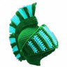 Warm Winter Handmade Funny Hats Original Red Tassel Roman Knight Helmet Mask Beanies Cosplay Caps Men's Women's Gag Party Gifts