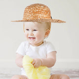 Children's Straw Hat Western Party Decorations Kids Hats Summer Beach Themed Favors with Brim
