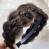 Headbands For Women Wide Fishbone Braids Hairbands Handmade Retro Head Hoop Hair Styling Headwear Accessorie Fashion Braids Hair