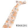 New Wedding Ties For Men Women Business Woven Floral Striped Neck Tie For Party Adult Suit Neckties For Groomsmen Gifts