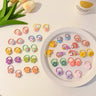 Hair Accessories Girls Bands Bandeau Cheveux Scrunchies Elastic Fille Korean Haarband Rubber Brown Children Gomas Gift Kids