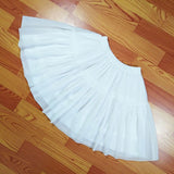 Lolita Adjustable Petticoat Black or White Short Petticoats for Wedding Lolita  Cosplay Woman Girl Dress Underskirt