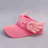 2023 New Kids Sun Hats Children Summer Visors Cute Rabbit Wings Bunny Hat Summer Hat for Kids Boys Girls Hats 3-12years Old