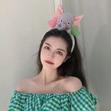 Cartoon Animal Headband Halloween Festival Performance Props Headband Little Penguin Lion Monkey Fish Headbands Hair Accessories