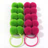10Pcs/lot Grosgrain Ribbon Pigtail Hair Bows Elastic Hair Ties Hair Bands Holders Girls Baby Hair Accessories for Baby Infants