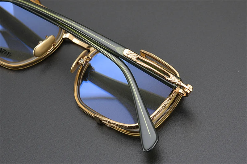 Exquisite Titanium Handmade Glasses Frame Mens Women Retro Square Spectacle Frames Eyeglasses Japanese Design Oval Round Eyewear