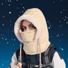 Plush Warm Hat Thickned Beanies Cap Outdoor Windproof Scarf One-Piece Hat Hood Cover Fleece Hat for Cycling Running Waterproof