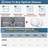 Titanium Alloy Ultra-Elastic Frameless Metal Glasses Frame for Men and Women, Rimless Myopia Prescription Glass Frames FJ868