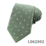 Wedding Tie For Men Women Military Green Neck Tie For Party Casual Jacquard Neckties Adult Suit Neck Ties For Groomsmen Gifts