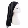 Unisex Elastic Bonnet Long Hair Sock Dreadlock Braids Cap Sleep Hats Head Wrap Turban Night Cap Hair Care Nightcap for Women Men