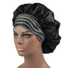 1PC Satin Sleeping Hat Night Sleep Hair Care Bonnet Nightcap Extra Satin Silky Shower Caps Sleep Cap with Premium Elastic Band