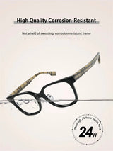 2025 New Fashion Blue Light Blocking Glasses For Man and Women's Glasses Big Square Size High Quality Retro Glasses Frame