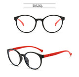 Blue Light Blocking Glasses for Kids Computer Glasses Silicone Frame Clear Lens Girl Boy Video Gaming Children Safety Eyewear