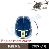 C189 MD500 RC ERA Remote Control Era Bird Helicopter Simulation Helicopter Original Parts Complete Main Motor Steering Gear