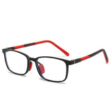 54671 Square Blue Light Blocking Glasses for Girl Optical Glasses Frame Boy Anti Glare Computer Eyeglasses Child Uv400