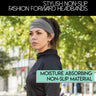 Wide Elastic Headband Hairband Pilates Yoga Fitness Running Cycling Sweatband Turban Makeup Hair Hoop Makeup Headwrap For Women