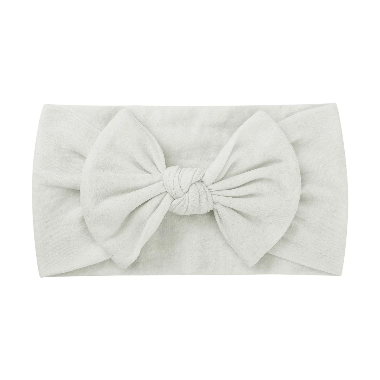 1Pc Baby Nylon Headscarf Astique Suitable Newborn Girl Flower Handmade Headband Elastic Hairband Turban Toddler Hair Accessories