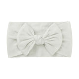 1Pc Baby Nylon Headscarf Astique Suitable Newborn Girl Flower Handmade Headband Elastic Hairband Turban Toddler Hair Accessories
