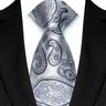 Men's Classic Paisley Tie Luxury Floral Dot 8cm Jacquard Neck Tie Necktie For Men Business Wedding Party Daily Wear Accessory