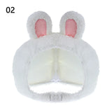 Cute Cosplay Costume Green Headgear Female Beanie Caps Cartoon Winter Autumn Hats Plush Hat Big Frog Eyes Hat Rabbit Bunny Ears