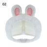 Cute Cosplay Costume Green Headgear Female Beanie Caps Cartoon Winter Autumn Hats Plush Hat Big Frog Eyes Hat Rabbit Bunny Ears