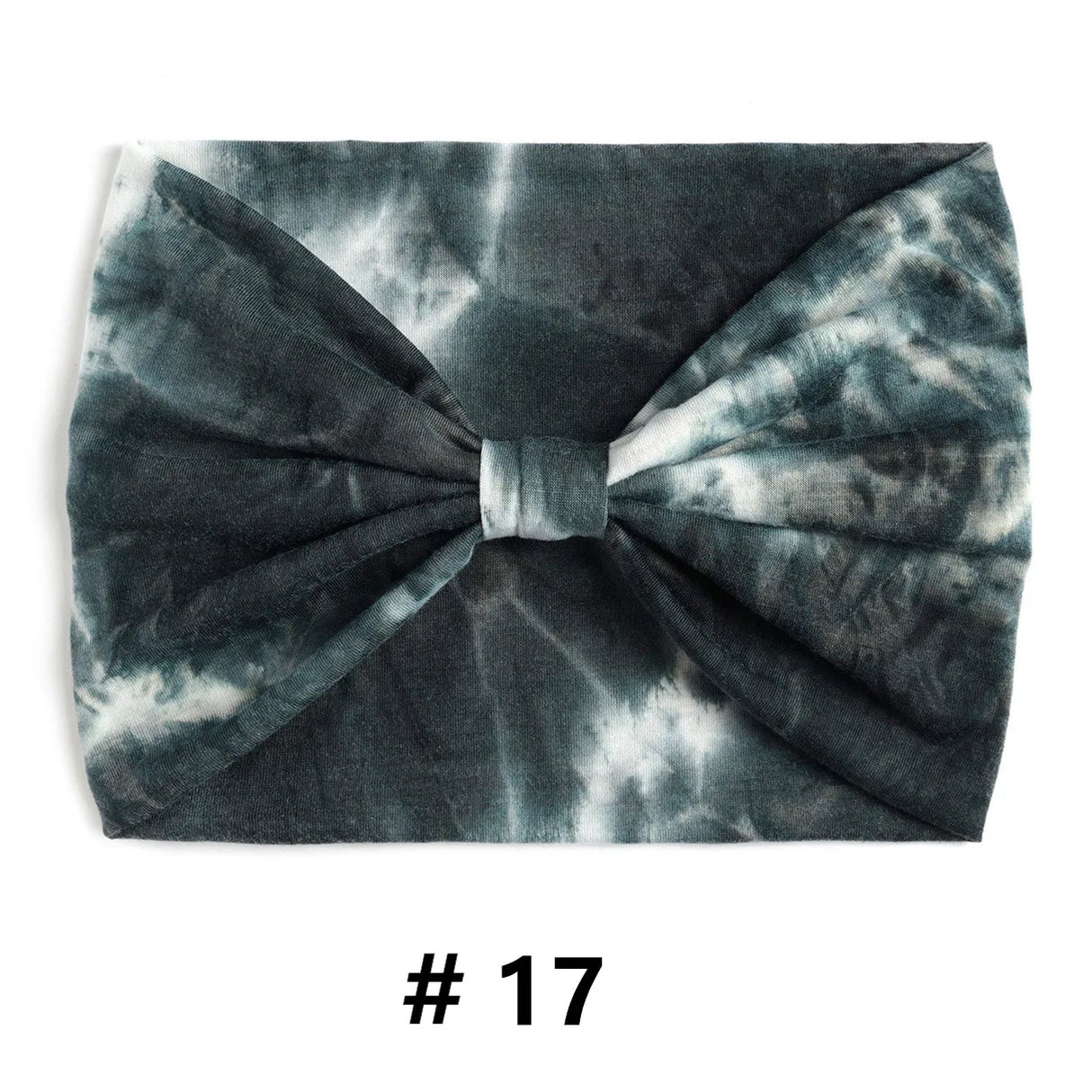 Tie Dye Headbands for Women Wide Turban Headwrap Knotted Vintage Hairbands Cotton Bandanas Bandage Headscarf Hair Accessories