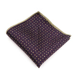 High Grade New Style Jacquard Woven Hanky Pocket Square Dot Striped Floral Handkerchief Fit Formal Party Workplace Suit Gift