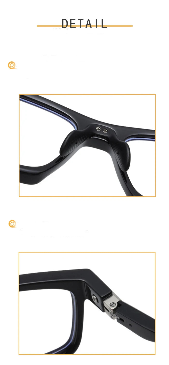 Aluminum Magnesium Leg Nearsighted Glasses Unisex Outdoor Sports Driving Shortsighted Prescription Eyeglasses 0 -0.5 -1.0 To -4