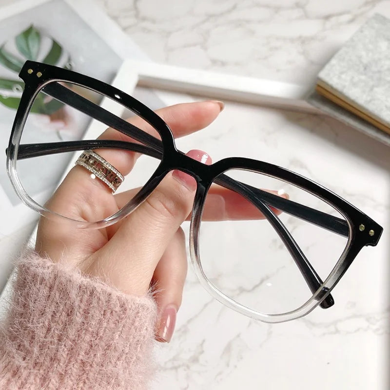 Blue Light Blocking Glasses Women Clear Lens Computer Reading Eyeglasses For Female Unisex Eyewear Frames Anti Radiation Goggles