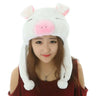 Winter Warmer Plush Soft Moving Ears Hat Animal Hat Headgear Ears Airbag Cap Ear Protection Earmuff Funny Toys Neck Warmer