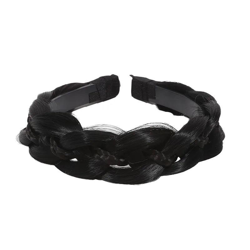 Headbands For Women Wide Fishbone Braids Hairbands Handmade Retro Head Hoop Hair Styling Headwear Accessorie Fashion Braids Hair