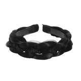 Headbands For Women Wide Fishbone Braids Hairbands Handmade Retro Head Hoop Hair Styling Headwear Accessorie Fashion Braids Hair
