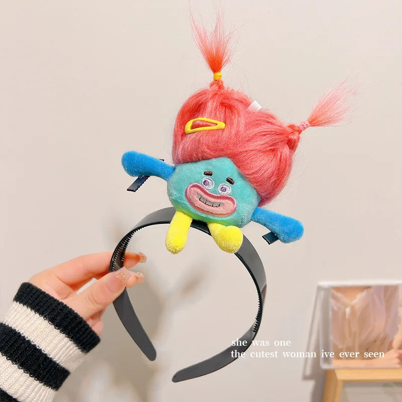 Ratatouille Hairband Cute Headband Kawaii Plush Hair Accessory Color Doll Wide-Brimmed Hairpin Creativity Headdress Gift