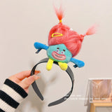 Ratatouille Hairband Cute Headband Kawaii Plush Hair Accessory Color Doll Wide-Brimmed Hairpin Creativity Headdress Gift