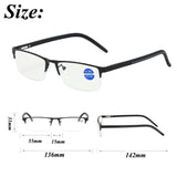 Titanium Alloy Frame Presbyopic Glasses Women Far Sight Eyeglasses Finished Optical Business Reading Eyewear Diopter +1.0 TO+4.0